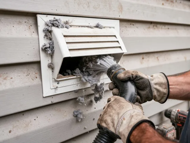 Professional dryer vent cleaning by Stallings Dryer Vent Cleaning in Stallings