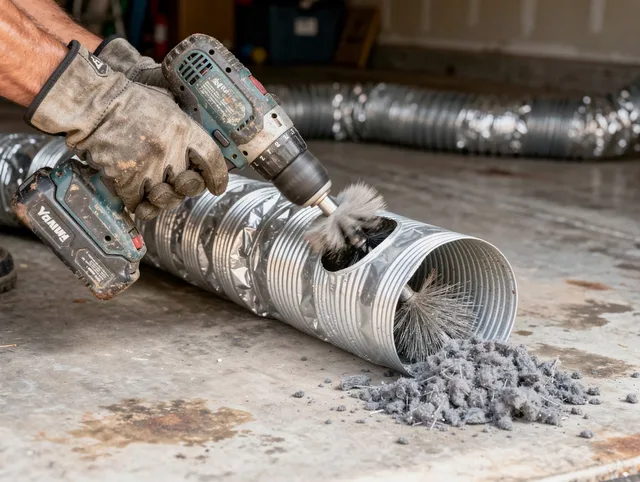 Professional duct cleaning by Stallings Dryer Vent Cleaning in Stallings